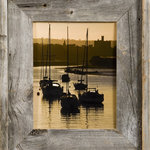 My Barnwood Frames - Barnwood Picture Frames, Medium Width 2.75" Lighthouse Series, 8"x10" - *PLEASE NOTE - Glass is included with frame sizes 16x20 or smaller. Larger sizes do not include glass due to the high risk of breakage in shipping.