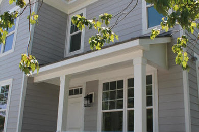 Traditional exterior home idea in Richmond