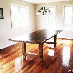 Reclaimed Wood Frame Tables - Dining Tables