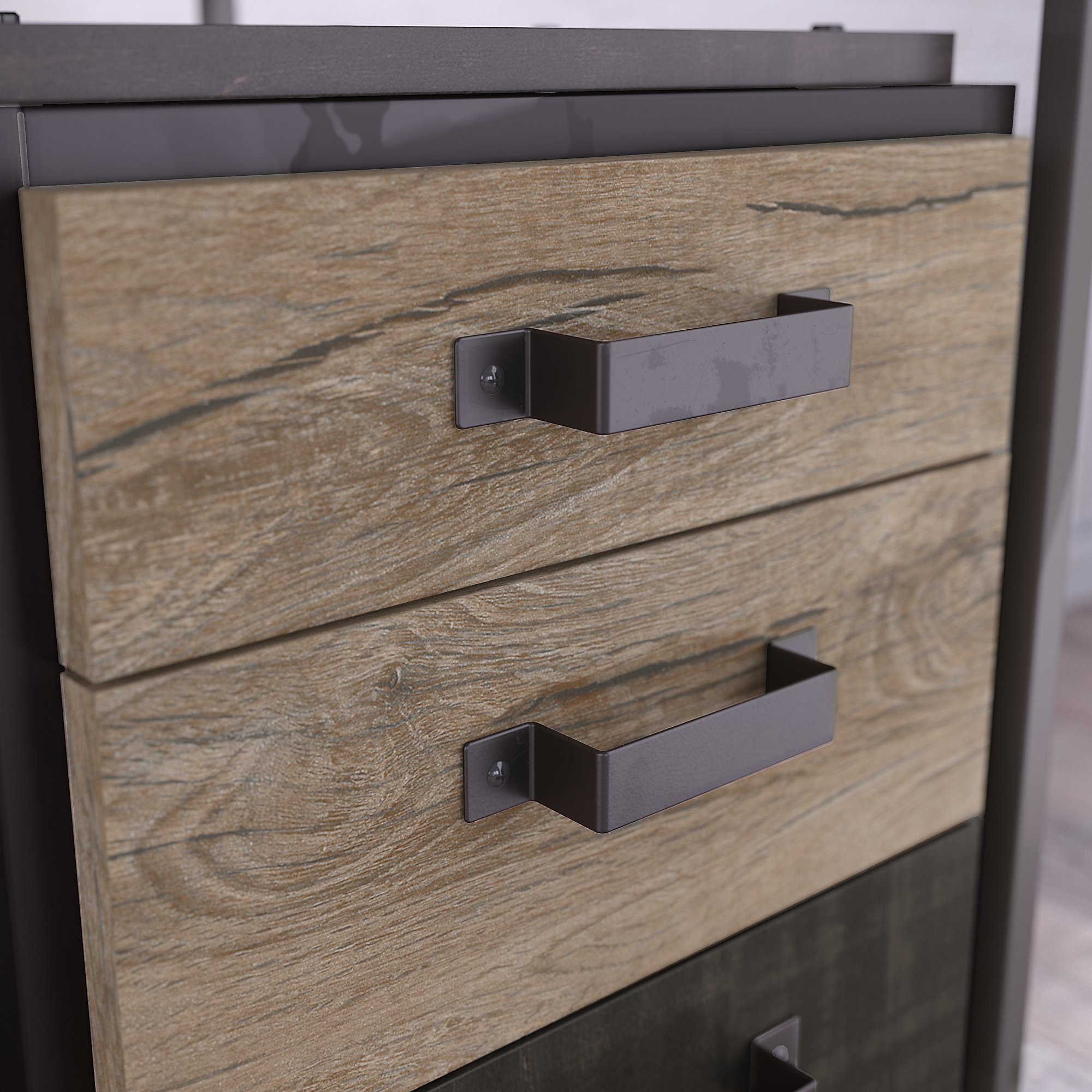 Refinery 3 Drawer Mobile File Cabinet
