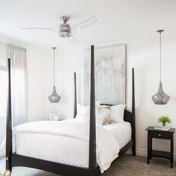 White Bedroom | Del Mar Inland Residence