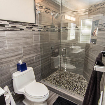 AFTER - High Ceiling to Bathroom Conversion