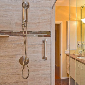 Modern Tub-to-Shower Conversion // Bradenton