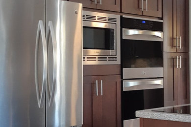 Kitchen - transitional kitchen idea in Other