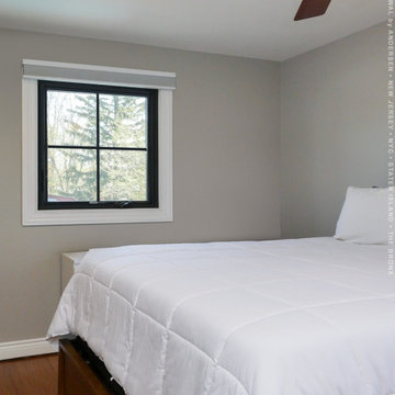 Pleasant Bedroom New Black Window - Renewal by Andersen New Jersey / NYC