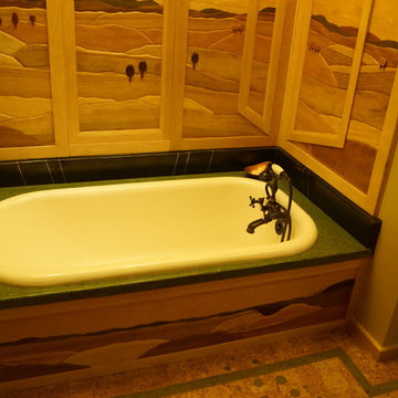 Cast iron tub