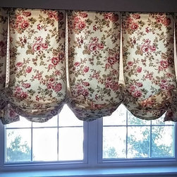 Flat and Hobbled Roman Shades - Products