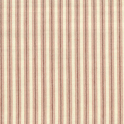ROTH & TOMPKINS TEXTILES - Catalina Fabric, Nantucket Red, 54''x36'' - Upholstery Fabric