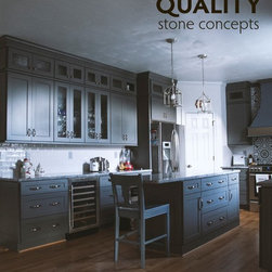 Custom Grey Cabinets - Products