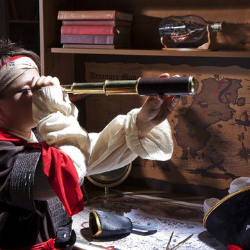 Pirate ship bedroom