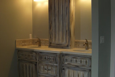 Elegant bathroom photo in Seattle