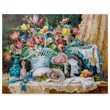 Barbara Mock 'Victorian And Lace Collectables' Canvas Art