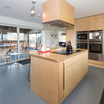 Birch Plywood Kitchen