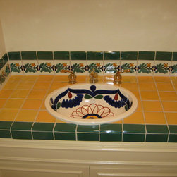 Talavera Tile in 4x4 - Wall And Floor Tile