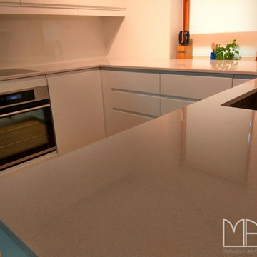 Darmstadt Blanco Norte Silestone Arbeitsplatten
