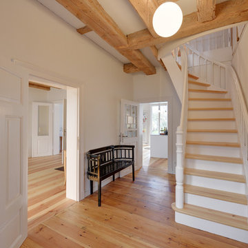 Sanierung eines alten Fachwerk-Katen an der Ostee mit Anbau