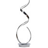 Finesse Decor Amsterdam Dimmable Integrated LED Chrome 63" Floor Lamp