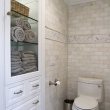 Built-In Storage for Bathroom