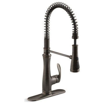 Kohler Bellera Semiprofessional Kitchen Sink Faucet, Oil-Rubbed Bronze