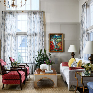Warm Traditional With Bold Accents