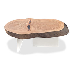 Elm Slab Coffee Table - Coffee Tables