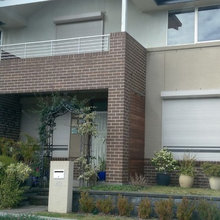 New houses with roller shutters