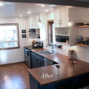 Universal Design galley kitchen