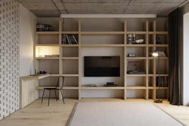 Ascetic treveler | 81 кв. м | Проект квартиры в стиле минимализм