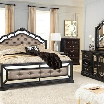 Medellin King Panel Bed