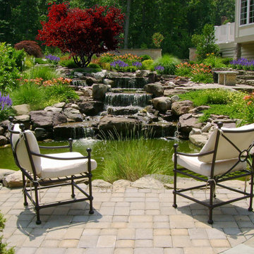 Waterfalls and Koi Ponds at Annapolis Residence