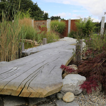 Eine Gartenoase rund um den eigenen Badeteich