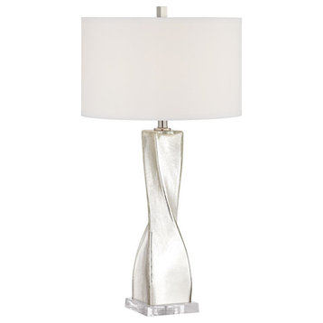 Pacific Coast Orin Table Lamp 45G83, Silver Mercure
