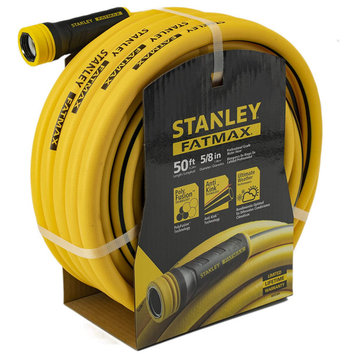 Stanley Fatmax Professional Grade Water Hose, 50' x 5/8, Yellow 500 PSI