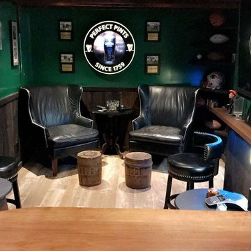Man Cave/ Irish Pub in Basement