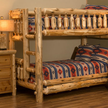 Cedar Single/Single Bunkbed - Ladder Right