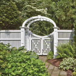 Lattice Sections, Arbor, and Yorktown Gate - Pergolas