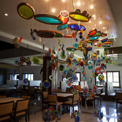 TRIDENTE RESTAURANT HANGING SCULPTURE - Products