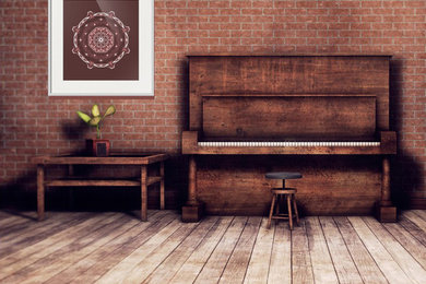 Inspiration for a large craftsman home design remodel in Los Angeles