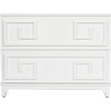 Worlds Away - Wrenfield 2 Oriental Drawer Chest In White Lacquer -...