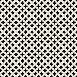 Etoile : 24'' x 24'' in Blanc Noir - Tile