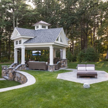 Ocean Heights Custom Outdoor Living Space