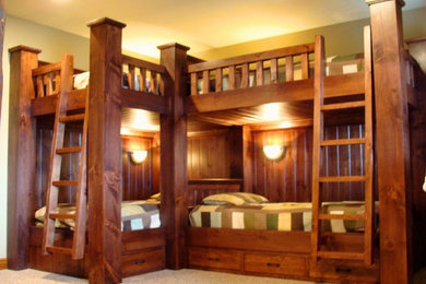 Mountain style kids' room photo in New York