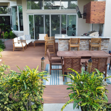 Progress - New Outdoor Kitchen