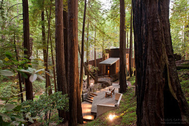 Inspiration for a craftsman deck remodel in San Francisco