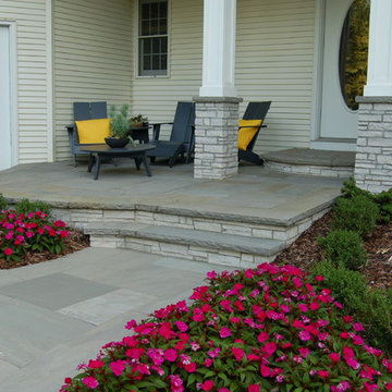 Natural stone patios & walls