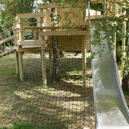Magical treehouse on 5 levels - Garden Playhouses