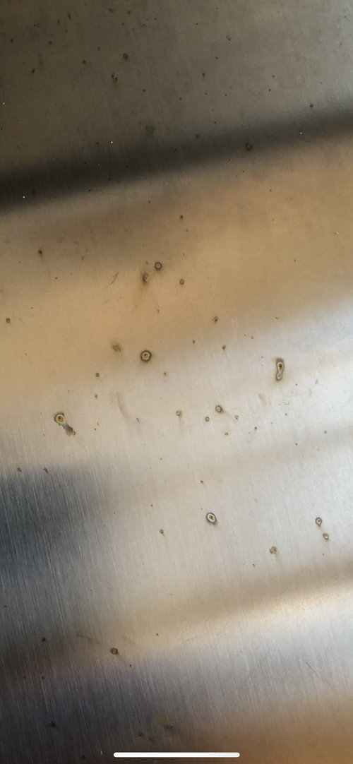 Ikea NORRSJÖN Stainless Steel Sink Rusting?