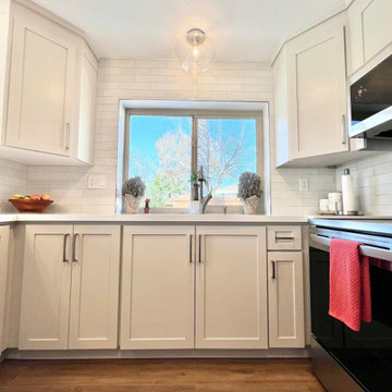 90's Retro to Modern Kitchen Transformation