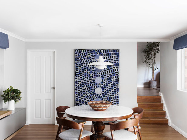 Transitional Dining Room by IOANNA LENNOX INTERIORS