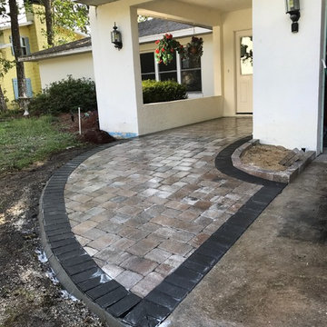 Paver Walkways and Doorsteps